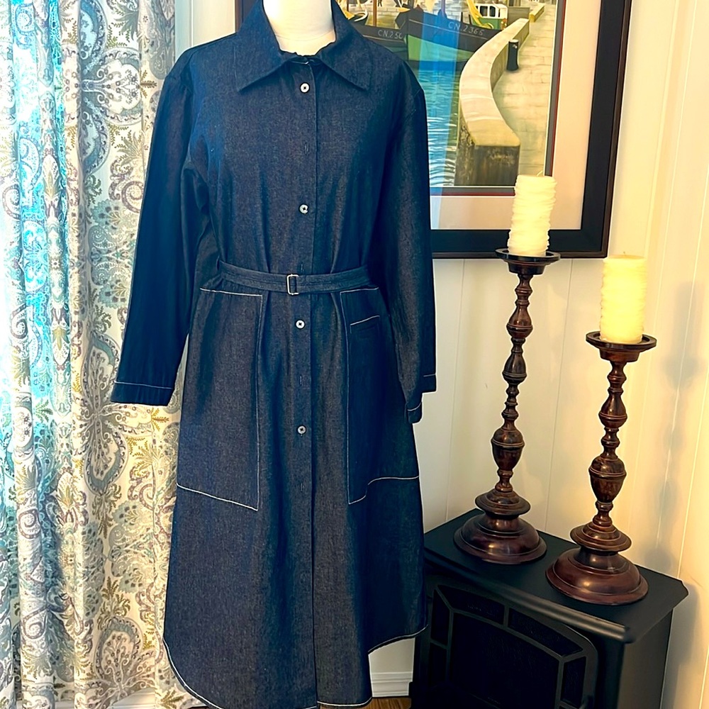 💯 COTTON JEAN DUSTER